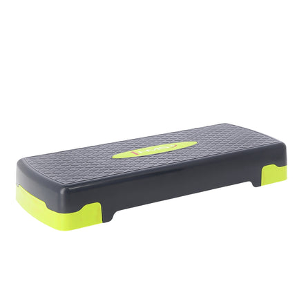 Aerobic Step Platform, Green/Grey, Adjustable Height