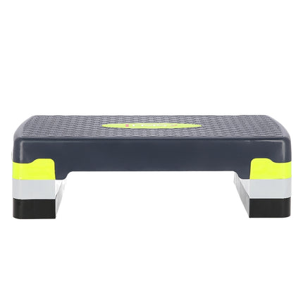Aerobic Step Platform, Green/Grey, Adjustable Height