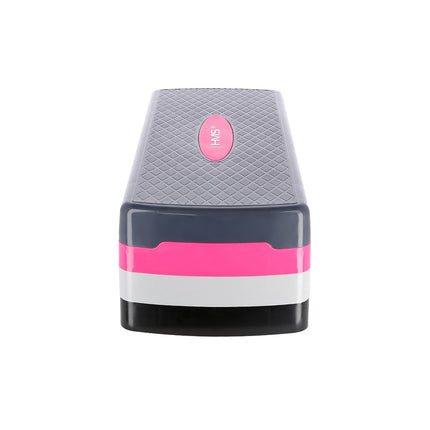 Aerobic Step Platform, Pink/Grey, Adjustable Height