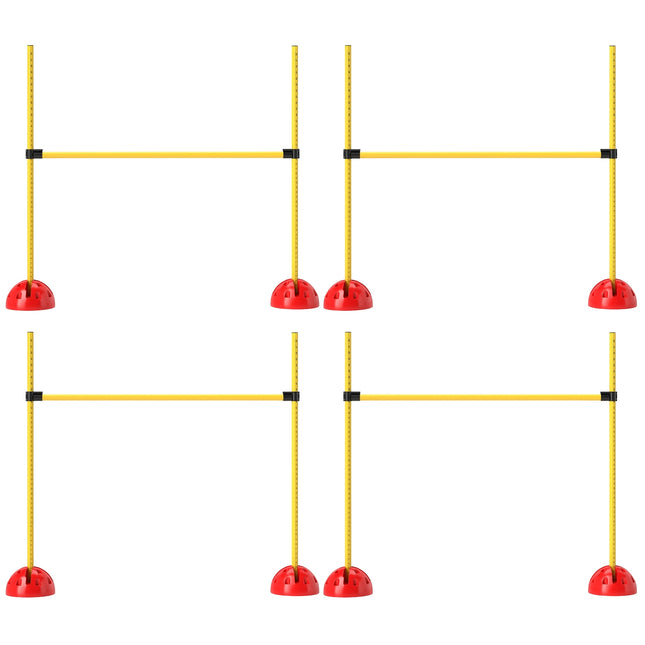 Dog Agility Equipment Set, 5-piece with adjustable obstacles
