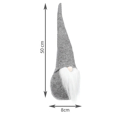 A gray standing elf