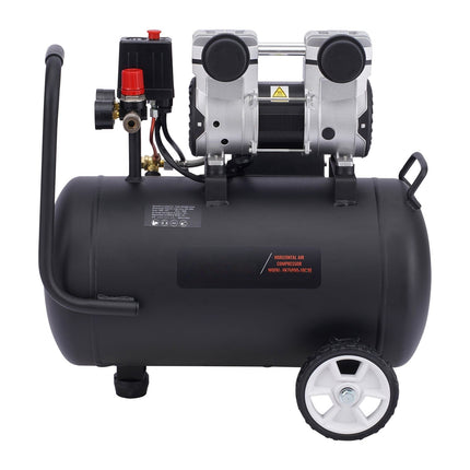 Air Compressor, 8 Gallon Steel Tank, 1HP Oil-Free 120 PSI