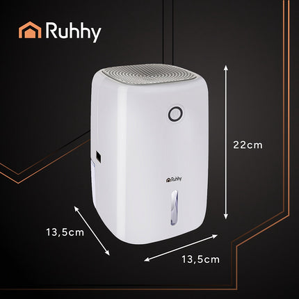 Air Dehumidifier, Compact & Quiet, 800ml Tank