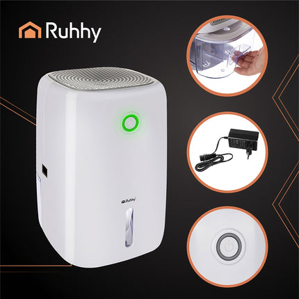 Air Dehumidifier, Compact & Quiet, 800ml Tank
