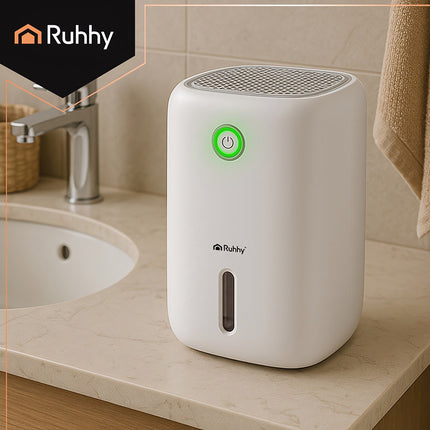Air Dehumidifier, Compact & Quiet, 800ml Tank