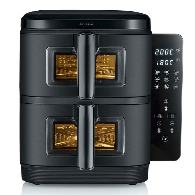 Air Fryer 11L, Dual Basket, Stackable