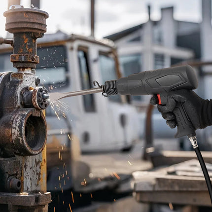 Air Hammer, 2500–2700 BPM, 70mm Stroke, 4 Chisels