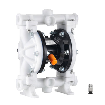 Air Operated Double Diaphragm Pump, 17 L/min, PP Body