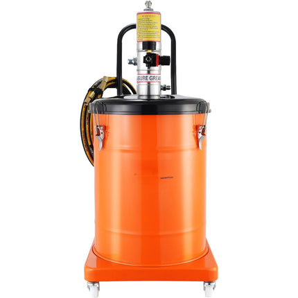 Air Operated Grease Pump, 10.5 Gal 40L, 13 ft Hose