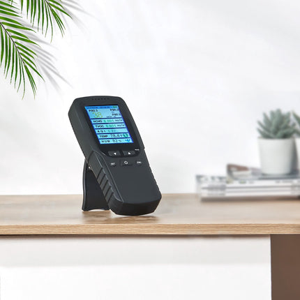 Air Quality Monitor 8-in-1, PM2.5 TVOC HCHO, Alarm