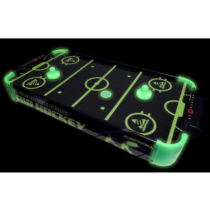 Air hockey game Glow in the Dark