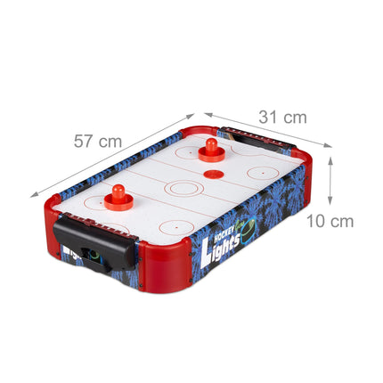 Air hockey table game LED