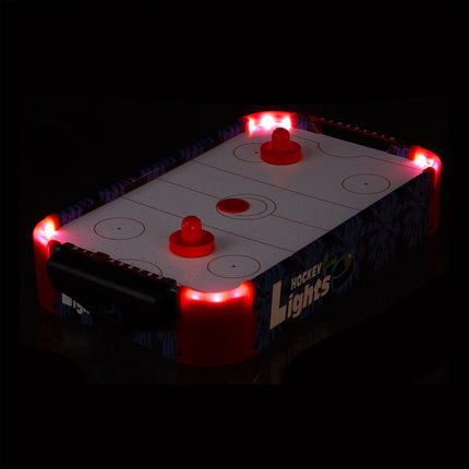 Air hockey table game LED
