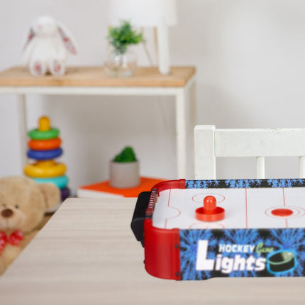 Air hockey table game LED