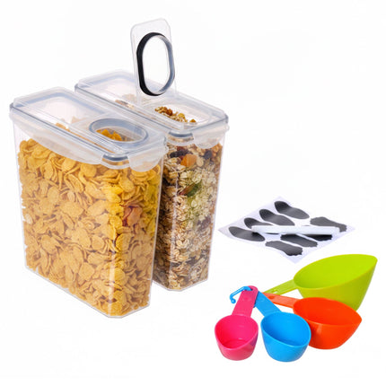 Airtight Food Storage Containers, 3.7L, 2 Pack