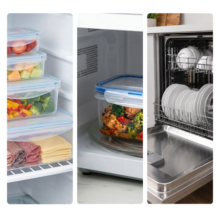 Airtight Food Storage Containers, 8-Piece Set