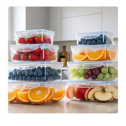 Airtight Food Storage Containers, 8-Piece Set