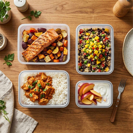 Airtight Food Storage Containers, 8-Piece Set