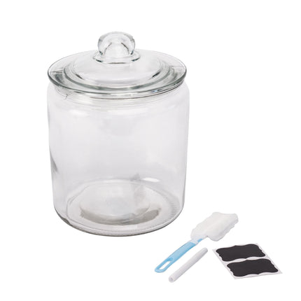 Airtight Glass Storage Jar with Silicone Seal