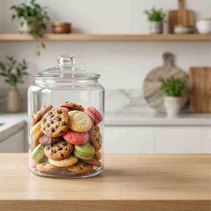 Airtight Glass Storage Jar with Silicone Seal
