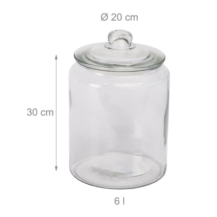 Airtight Glass Storage Jar with Silicone Seal