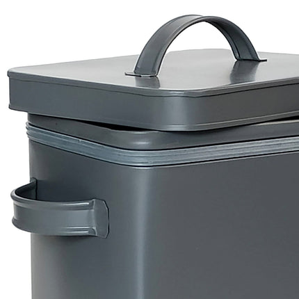 Airtight Metal Storage Tin with Scoop