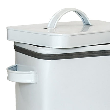 Airtight Metal Storage Tin with Scoop