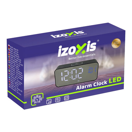 Alarm clock - LED clock Izoxis 24736