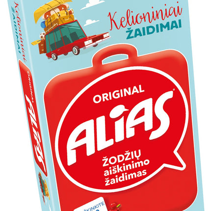Alias Travel Board Game in Lithuanian – Fun for All Ages