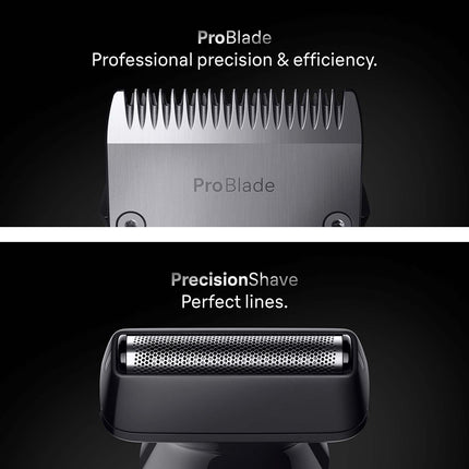 All-in-One Grooming Kit, 15-in-1, Black/Deep Blue