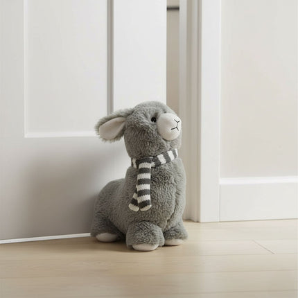 Alpaca Doorstop – Heavy Sand-Filled Cotton Design