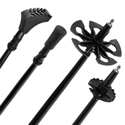 Aluminium Nordic Walking Poles, Adjustable Length