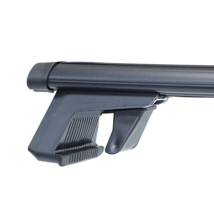 Aluminium Roof Bars, Black, 135 cm – Universal Fit