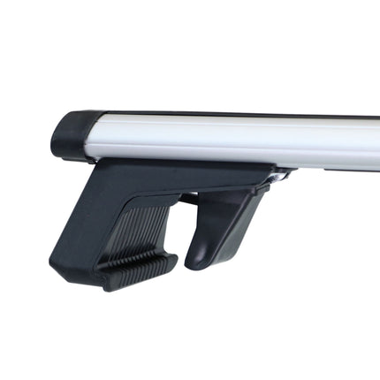 Aluminium Roof Bars, Silver, 135 cm – Universal Fit