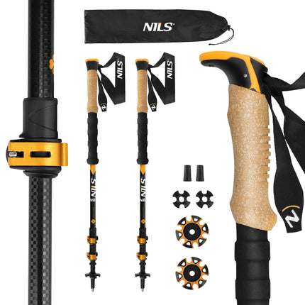 Aluminium Trekking Poles, Adjustable, Lightweight