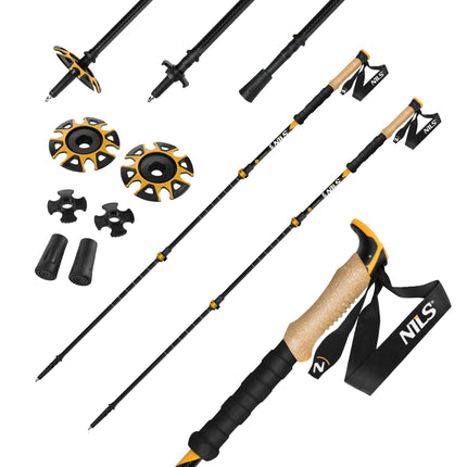 Aluminium Trekking Poles, Adjustable, Lightweight