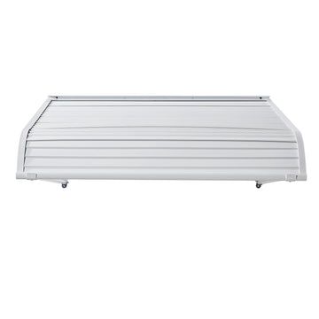 Aluminum Door Awning 40 x 42 In, Rain Sun Snow Shield