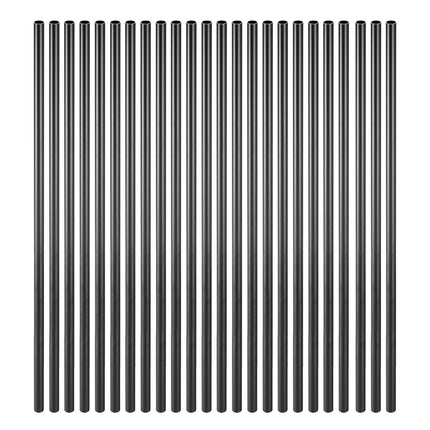 Aluminum Stair Balusters, 101 Pack, 32 In, 3/4 In, Black