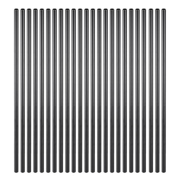 Aluminum Stair Balusters, 101 Pack, 32 In, 3/4 In, Black