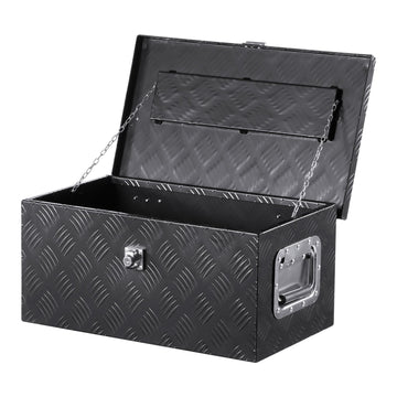 Aluminum Truck Bed Tool Box, Locking, 20 x 12 x 9.5 in