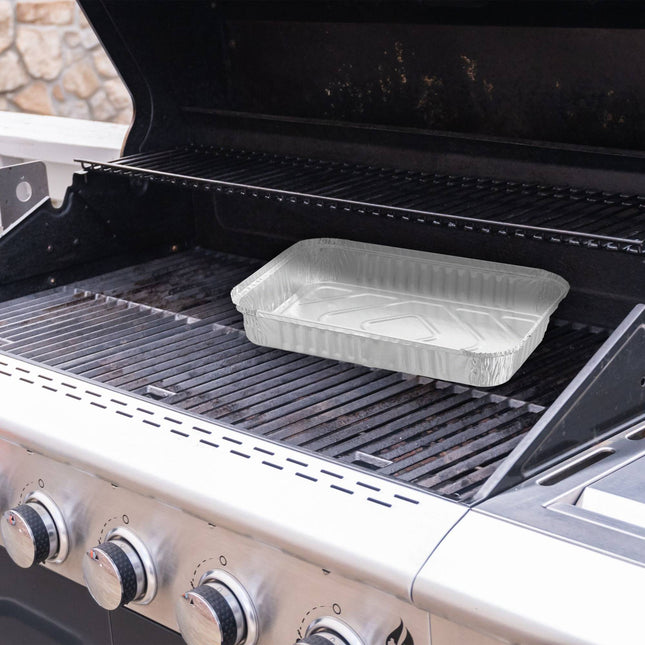 Aluminum grill tray, set of 25