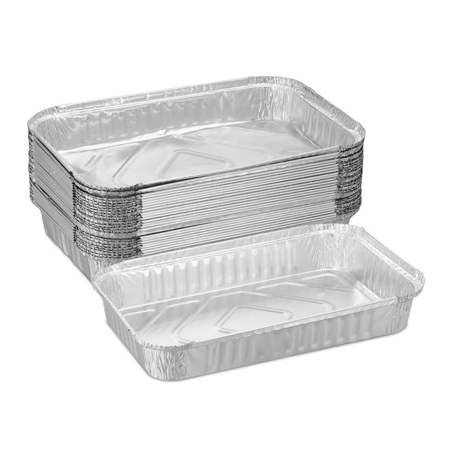 Aluminum grill tray, set of 25