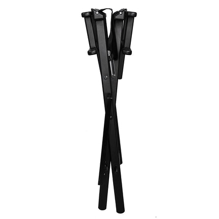 Aluminum makeup chair with headrest