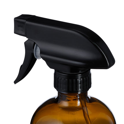 Amber Glass Spray Bottles, Set of 4 – UV Protection