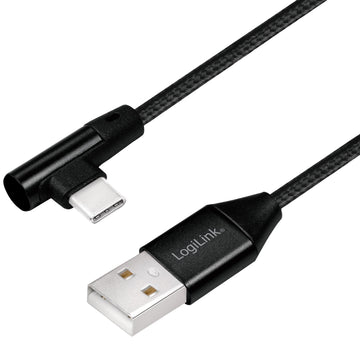 Angled USB-C cable USB 2.0 Max 15W 0.3m