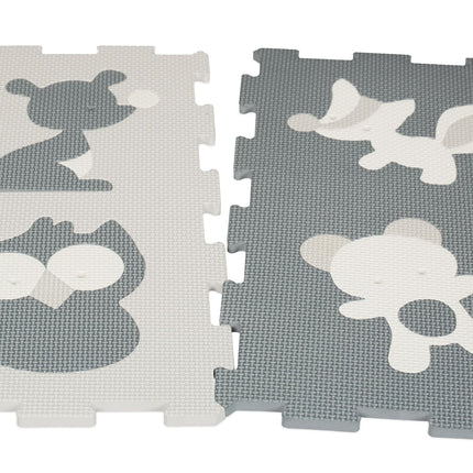 Animal Puzzle Mat – Foam, 6 Mats, 12 Edges