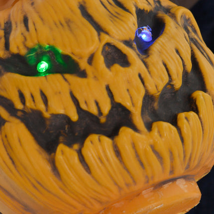 Animated Halloween Witch Decoration with Light-Up Eyes