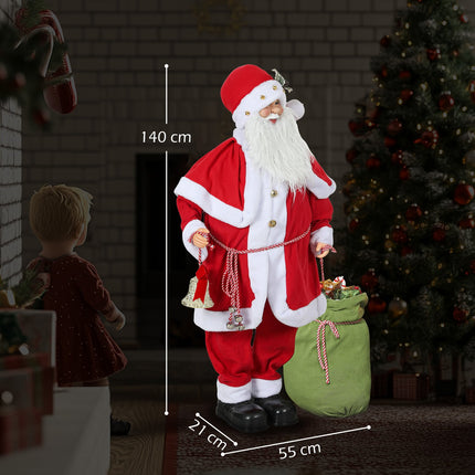 Animated Santa Claus with Music and Motion, Indoor Use