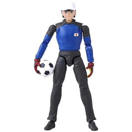 Anime Heroes Captain Tsubasa Figure With Accessories, 16 Cm - Genzo Wakabayashi