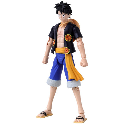Anime Heroes One Piece Figure With Accessories, 16 Cm - Monkey D. Luffy (Dressrosa Version)